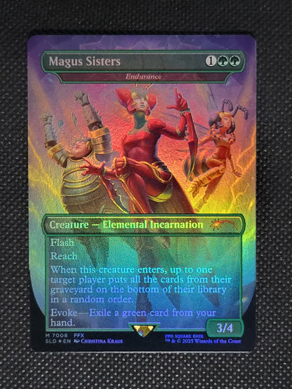 Magus Sisters - Endurance — Borderless|FINAL FANTASY|Foil — ID 19269