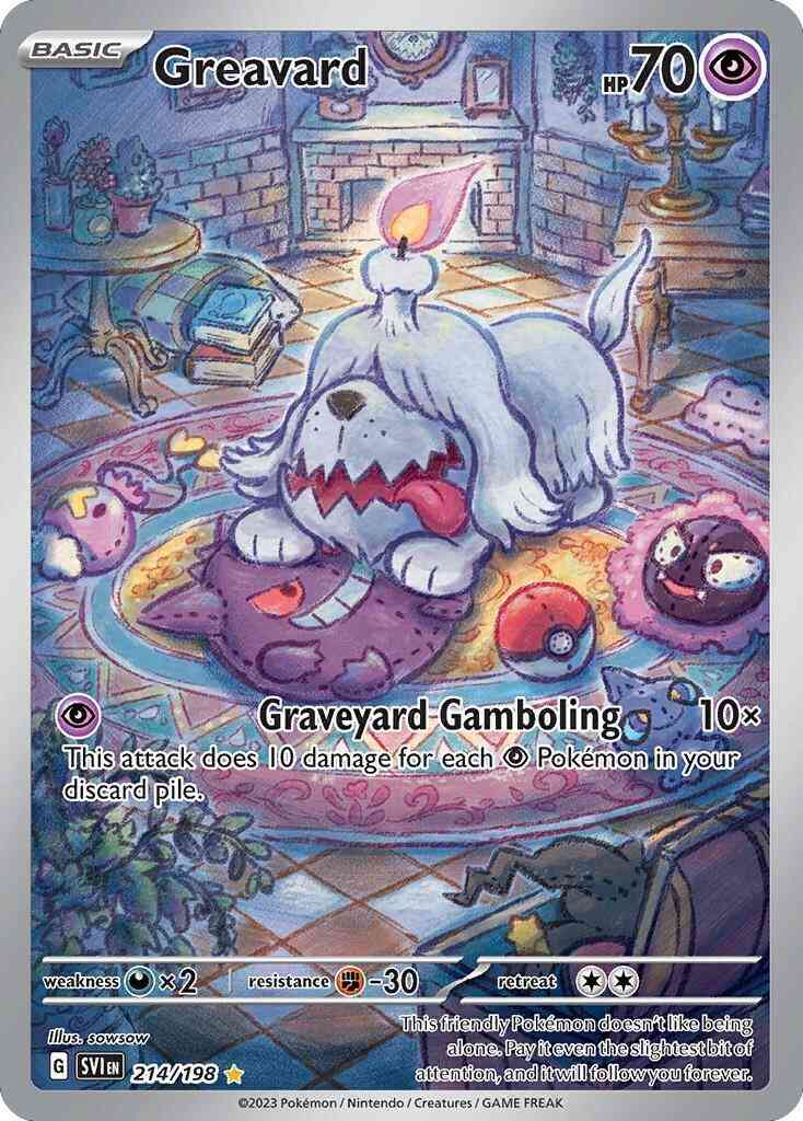 Greavard - 214/198 - Illustration Rare [sv01-214] [Ultra]