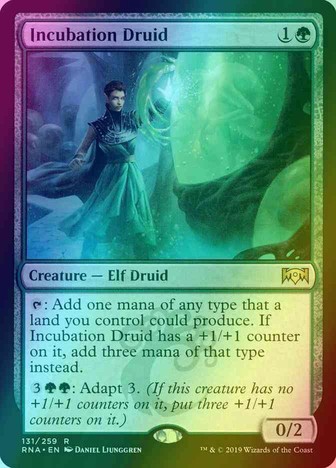 Incubation Druid [131] [Ravnica Allegiance] [Foil]
