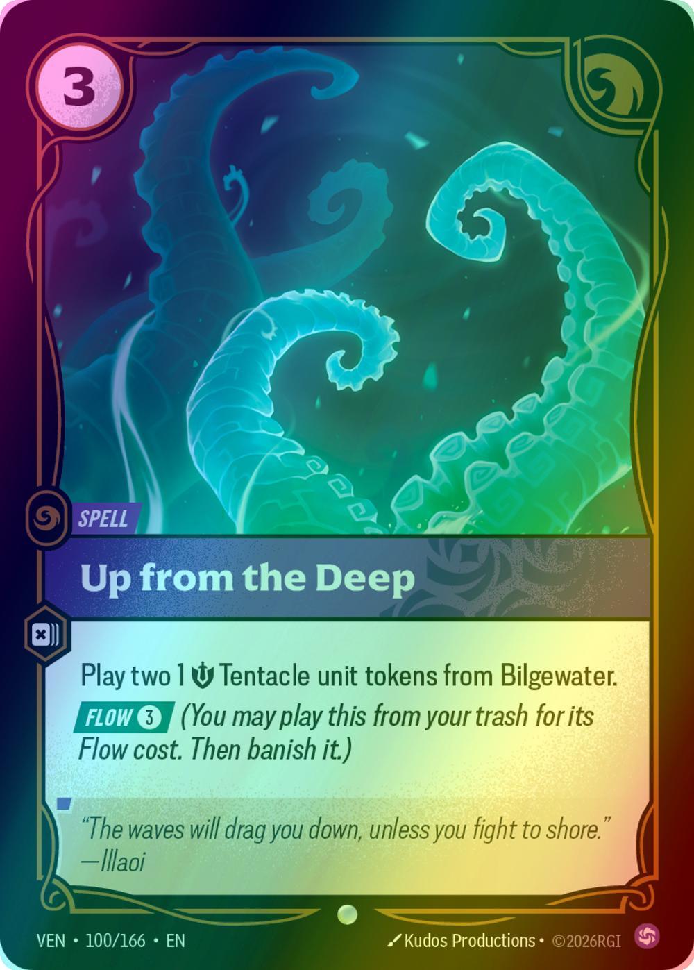Up from the Deep - 100/166 [Vendetta] [Foil]
