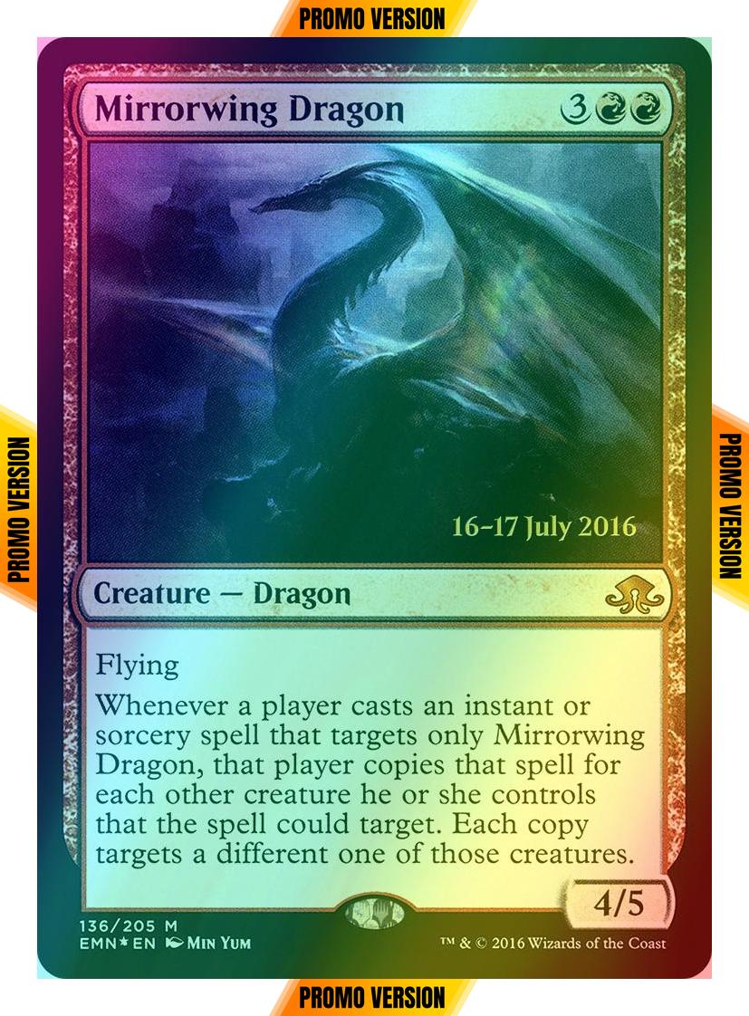 Mirrorwing Dragon [136s] [Eldritch Moon Promos] [Foil]