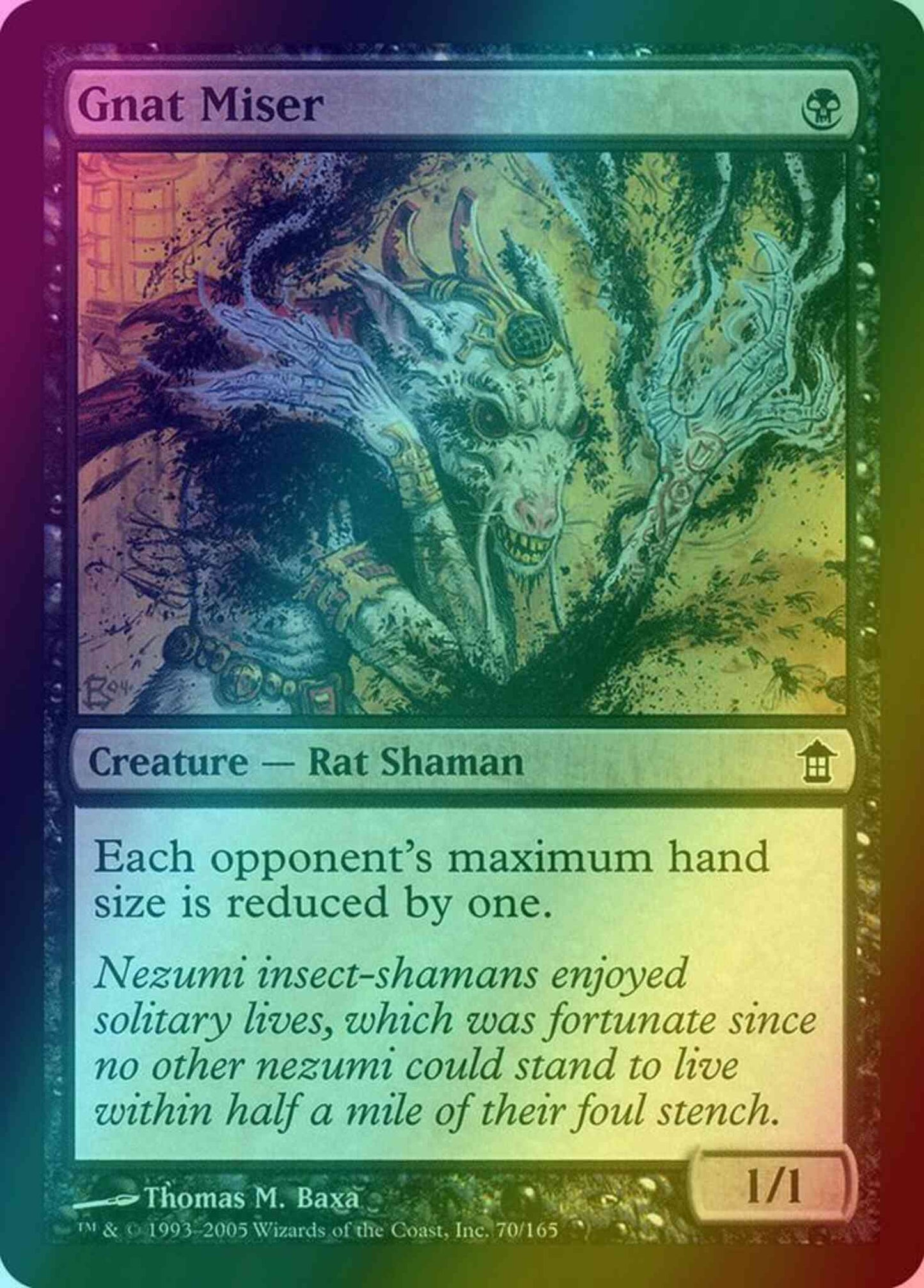 Gnat Miser [70] [Saviors of Kamigawa] [Foil]