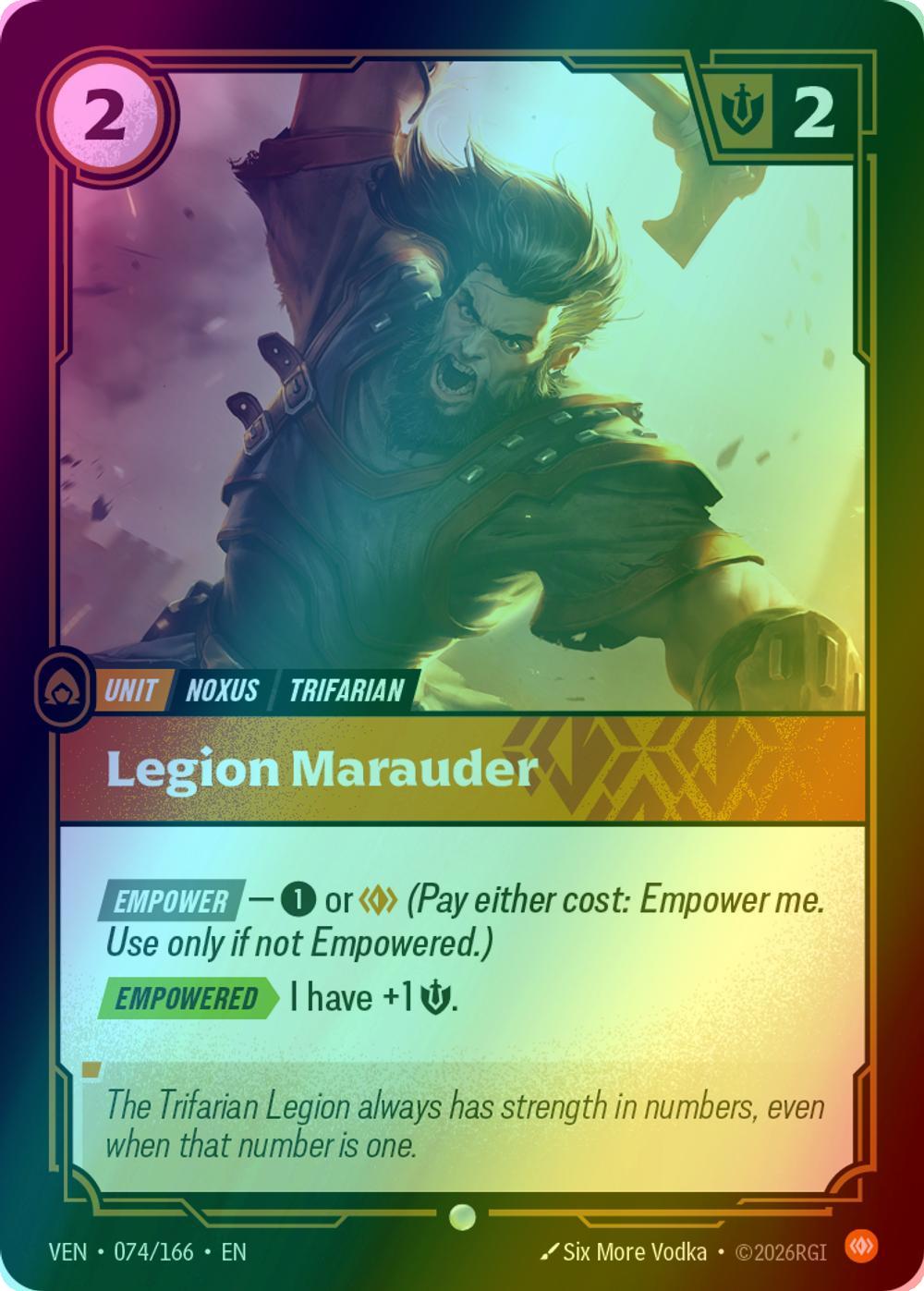 Legion Marauder - 074/166 [Vendetta] [Foil]