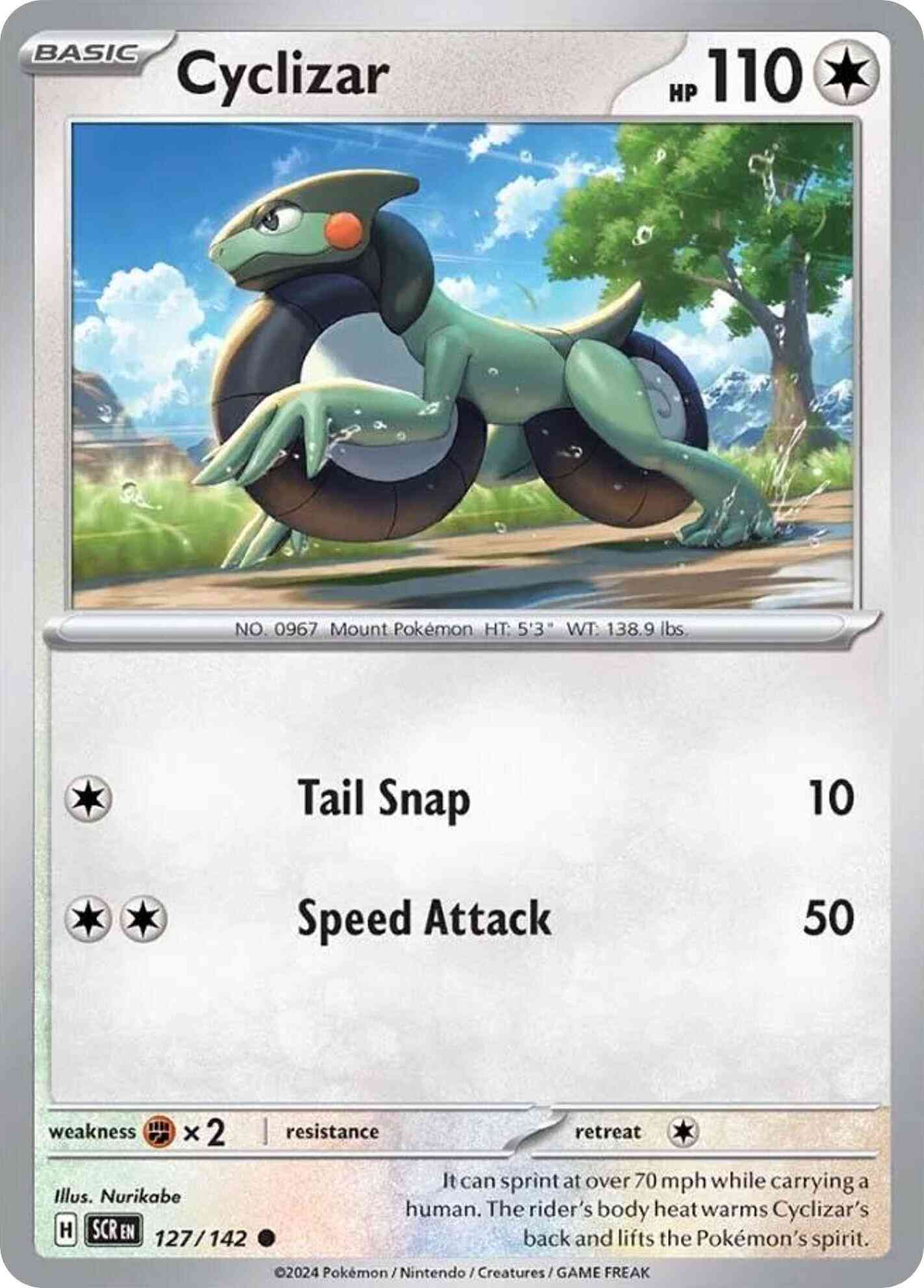 Cyclizar - 127/142 - Common [sv07-127] [Non-Holo]