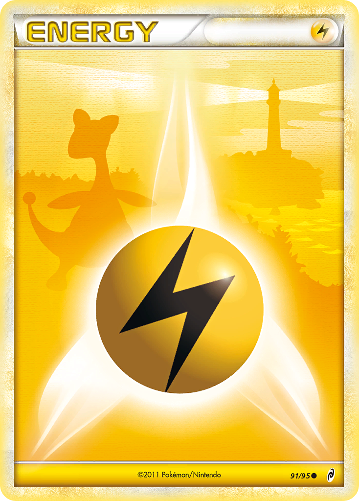 Lightning Energy - 91/95 - Common [col1-91] [Holo]