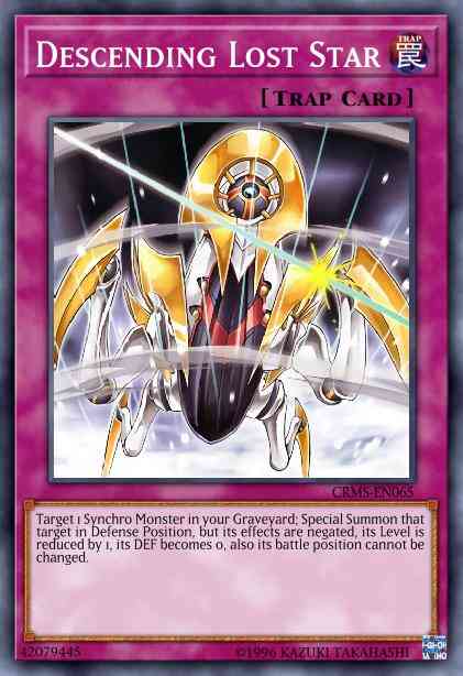 Descending Lost Star - DP09-EN024 - Common - 1st Edition