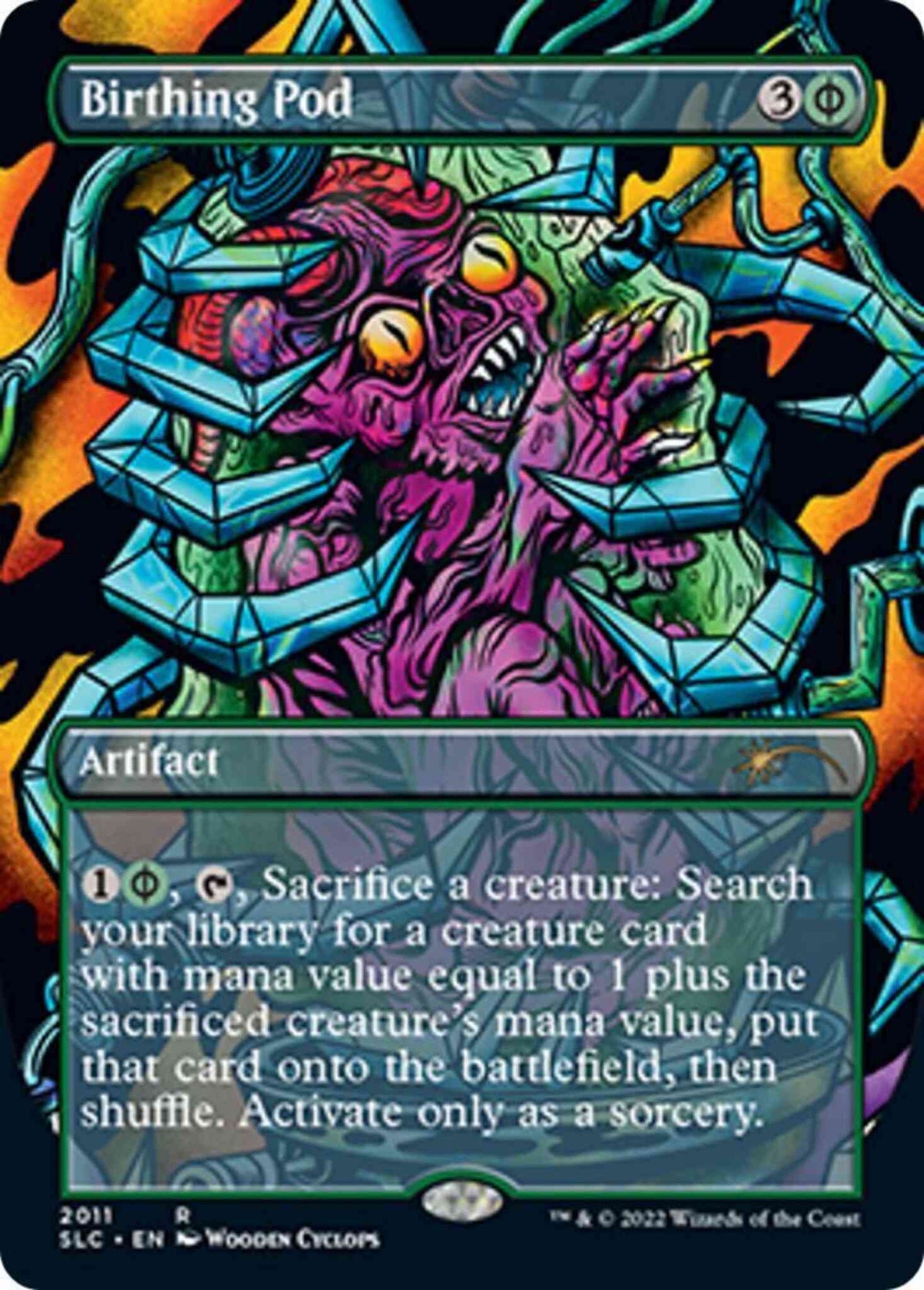 Birthing Pod [2011] [Borderless] [30th Anniversary] [Secret Lair Countdown] [Non-Foil]