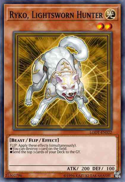 Ryko, Lightsworn Hunter - YS18-EN018 - Common - 1st Edition