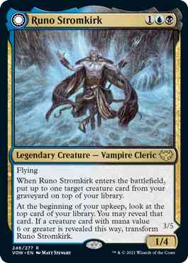 Runo Stromkirk // Krothuss, Lord of the Deep [246] [Innistrad: Crimson Vow] [Non-Foil]