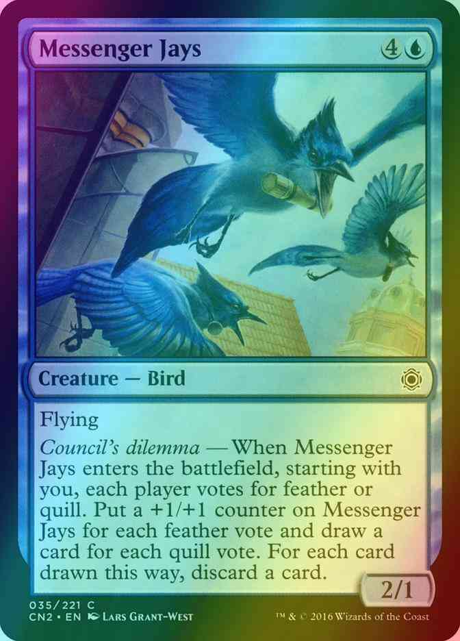 Messenger Jays [35] [Conspiracy Take The Crown] [Foil]
