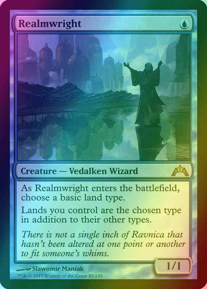 Realmwright [45] [Gatecrash] [Foil]