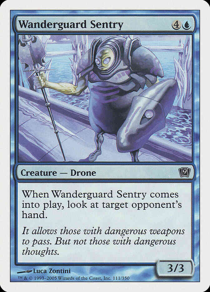 Wanderguard Sentry [111] [Ninth Edition] [Non-Foil]