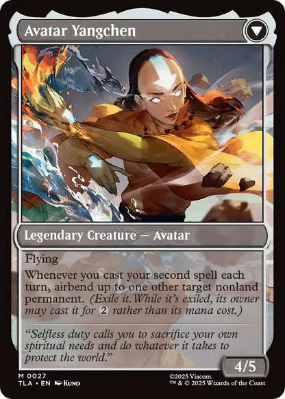 The Legend of Yangchen // Avatar Yangchen [27] [Avatar: The Last Airbender] [Non-Foil]