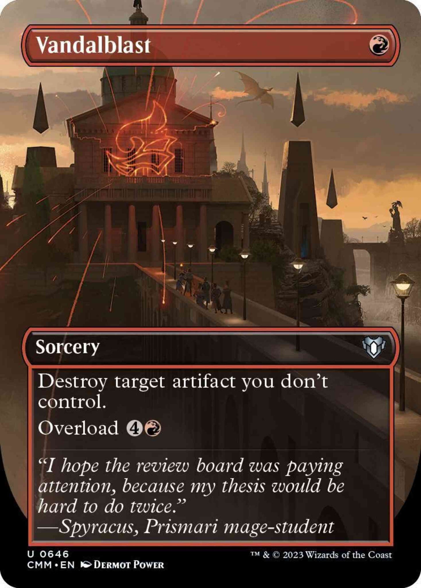 Vandalblast [646] [Borderless] [Commander Masters] [Non-Foil]