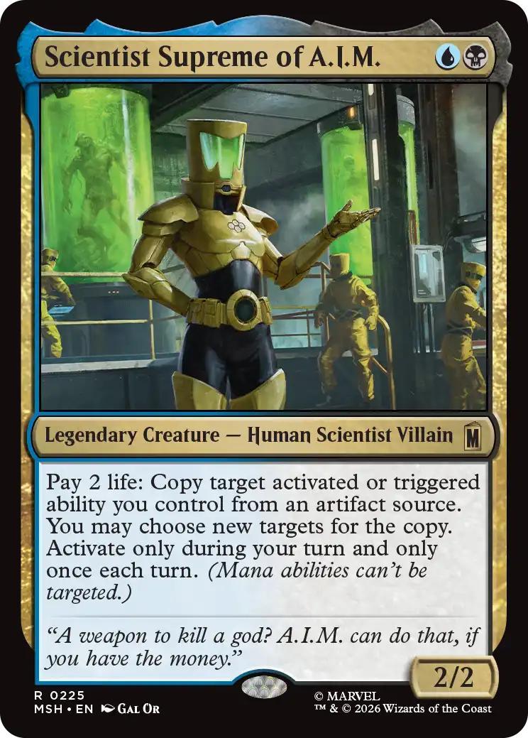 Scientist Supreme of A.I.M. [225] [Marvel Super Heroes] [Non-Foil]