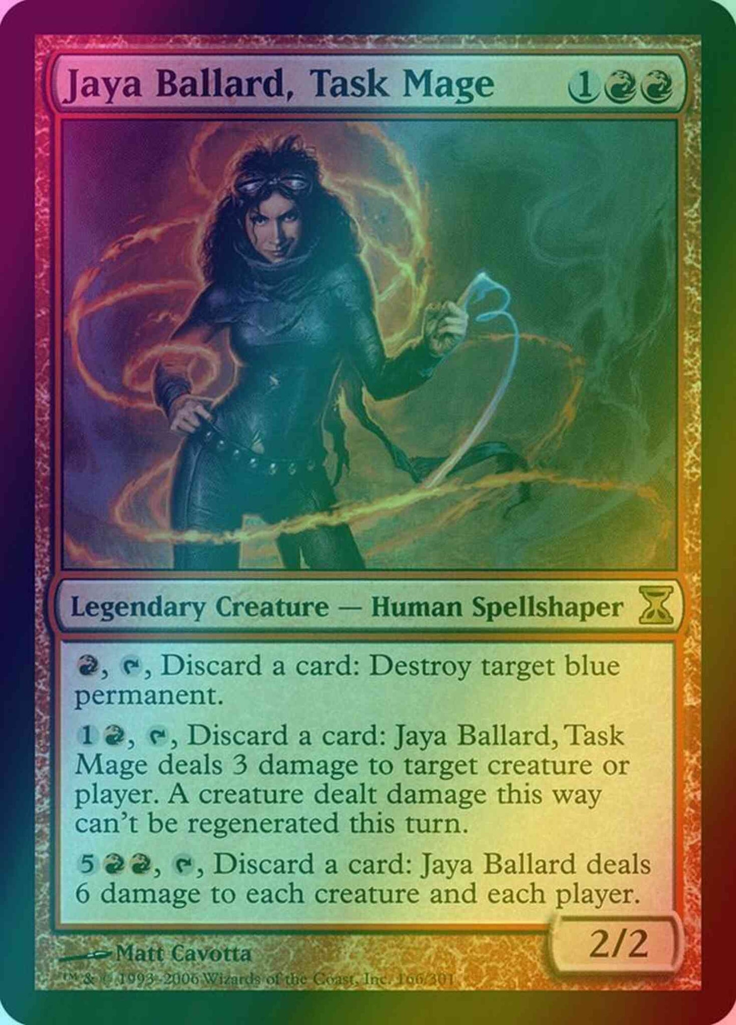 Jaya Ballard, Task Mage [166] [Time Spiral] [Foil]