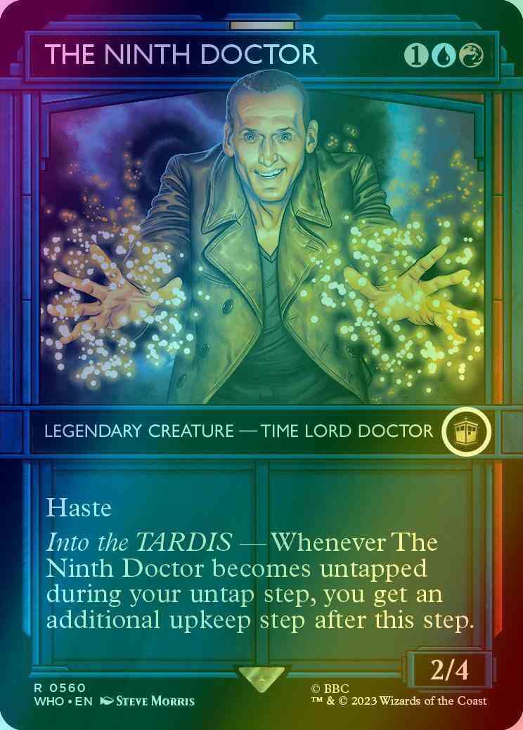 The Ninth Doctor [560] [TARDIS Showcase] [Universes Beyond: Doctor Who] [Foil]