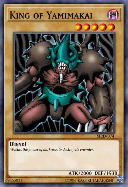 King of Yamimakai - MRD-074 - Common - 1st Edition