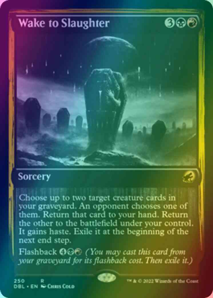 Wake to Slaughter [250] [Innistrad: Double Feature] [Foil]