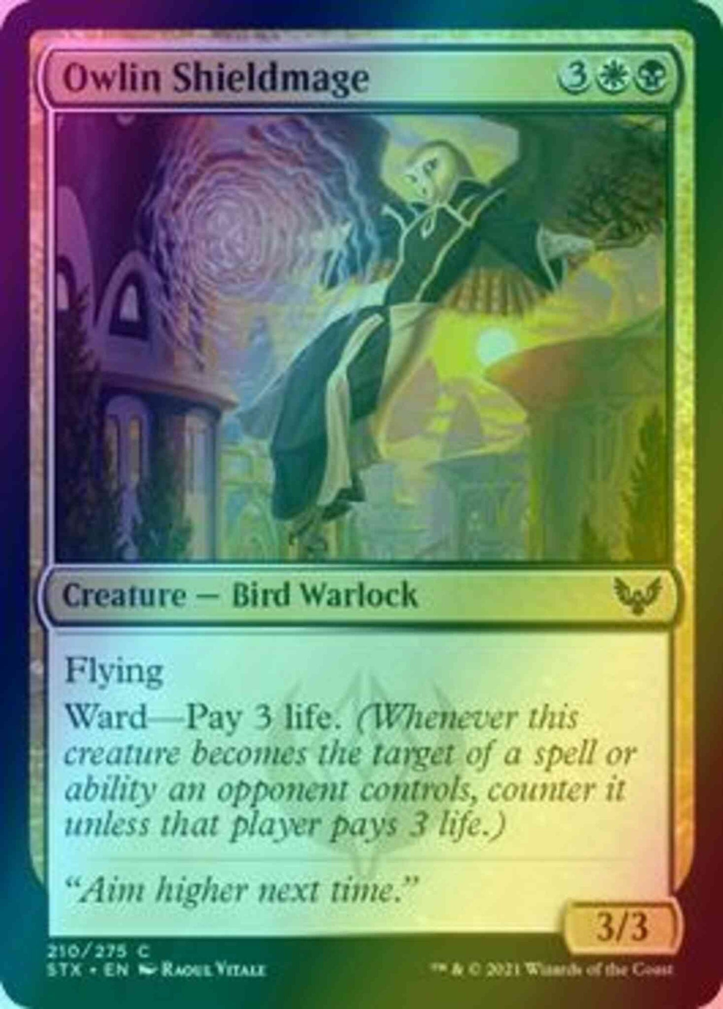 Owlin Shieldmage [210] [Strixhaven: School of Mages] [Foil]