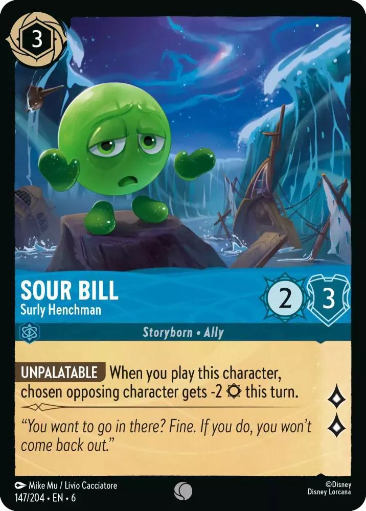 Sour Bill - Surly Henchman - 147/204 [Azurite Sea] [Non-Foil]