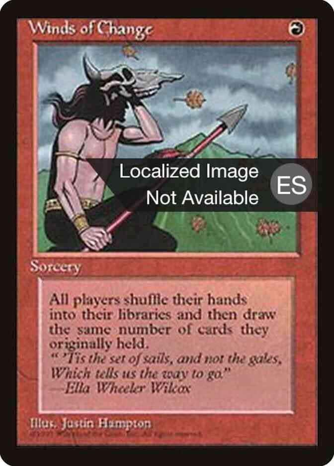 Winds of Change - Spanish [232] [Fourth Edition Black Border: Spanish] [Non-Foil]