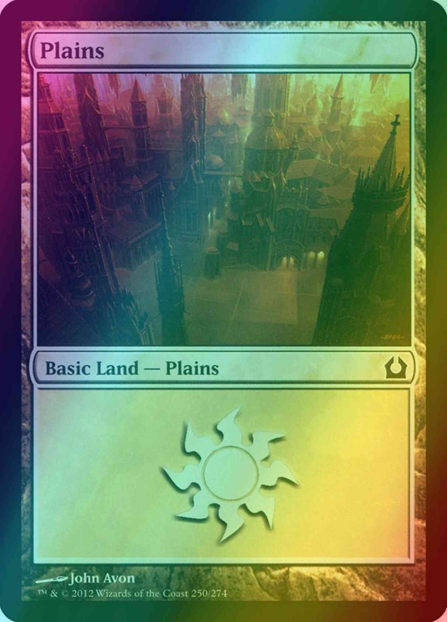 Plains [250] [Return To Ravnica] [Foil]