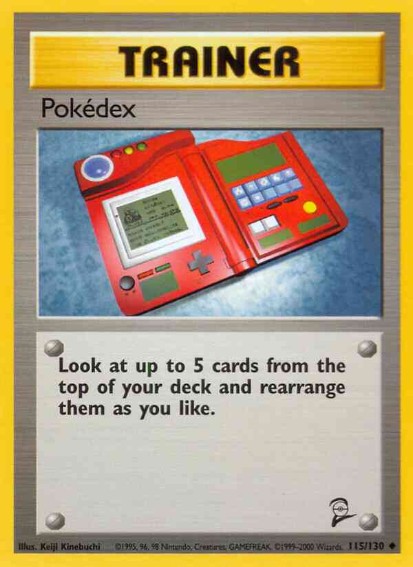 Pokédex - 115/130 - Uncommon [base4-115] [Non-Holo]