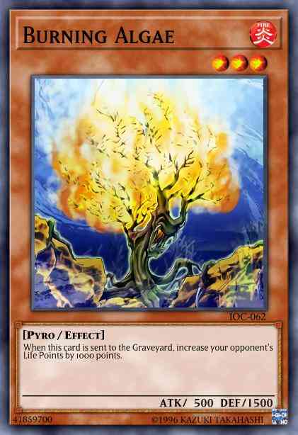 Burning Algae - IOC-062 - Common - Unlimited