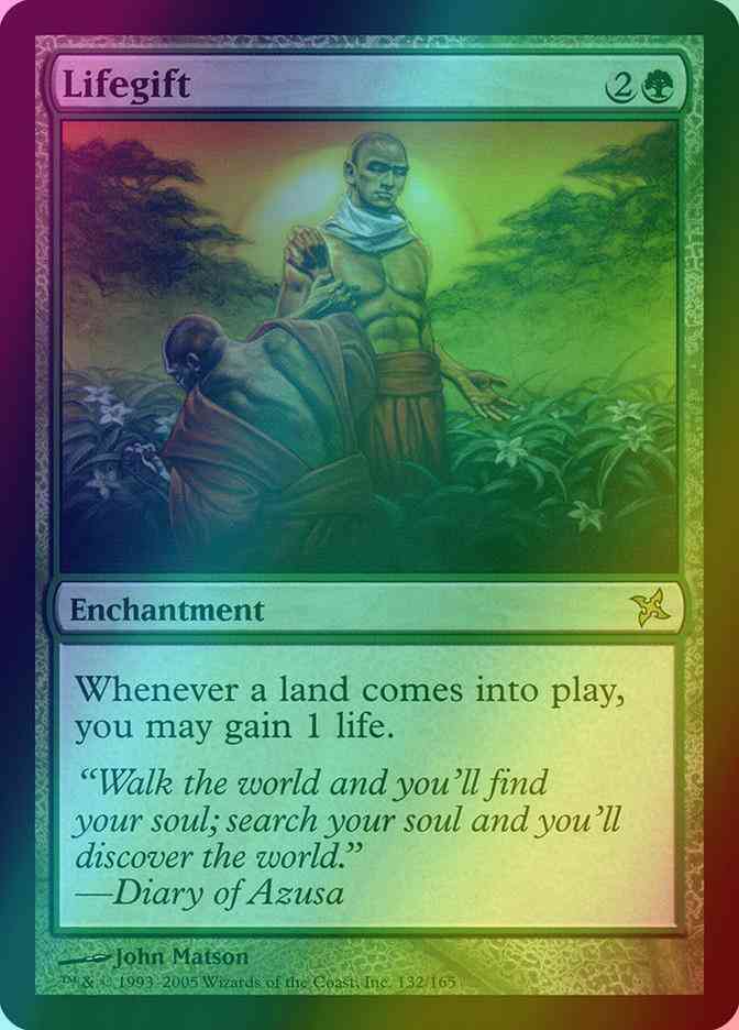 Lifegift [132] [Betrayers of Kamigawa] [Foil]