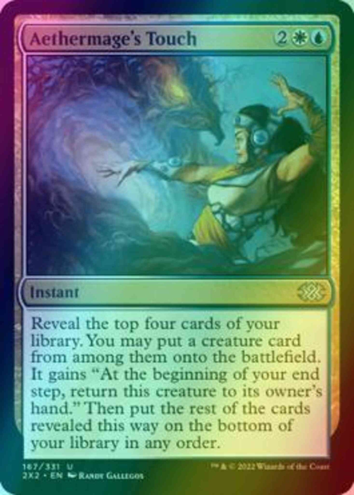 Aethermage's Touch [167] [Double Masters 2022] [Foil]