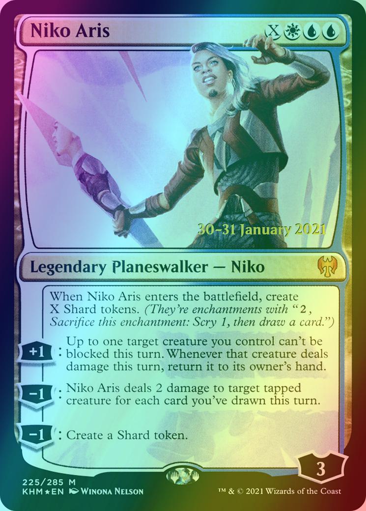 Niko Aris [Prerelease] [225s] [Kaldheim Promos] [Foil]