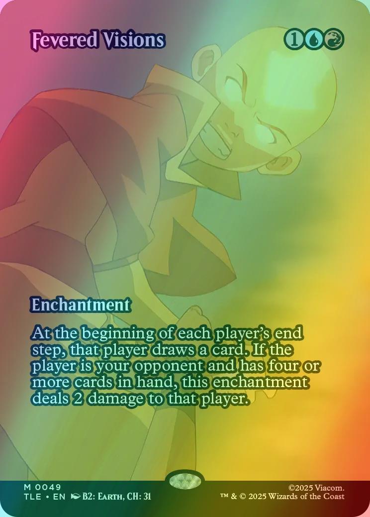 Fevered Visions [49] [Borderless] [Source Material] [Avatar: The Last Airbender Eternal] [Foil]