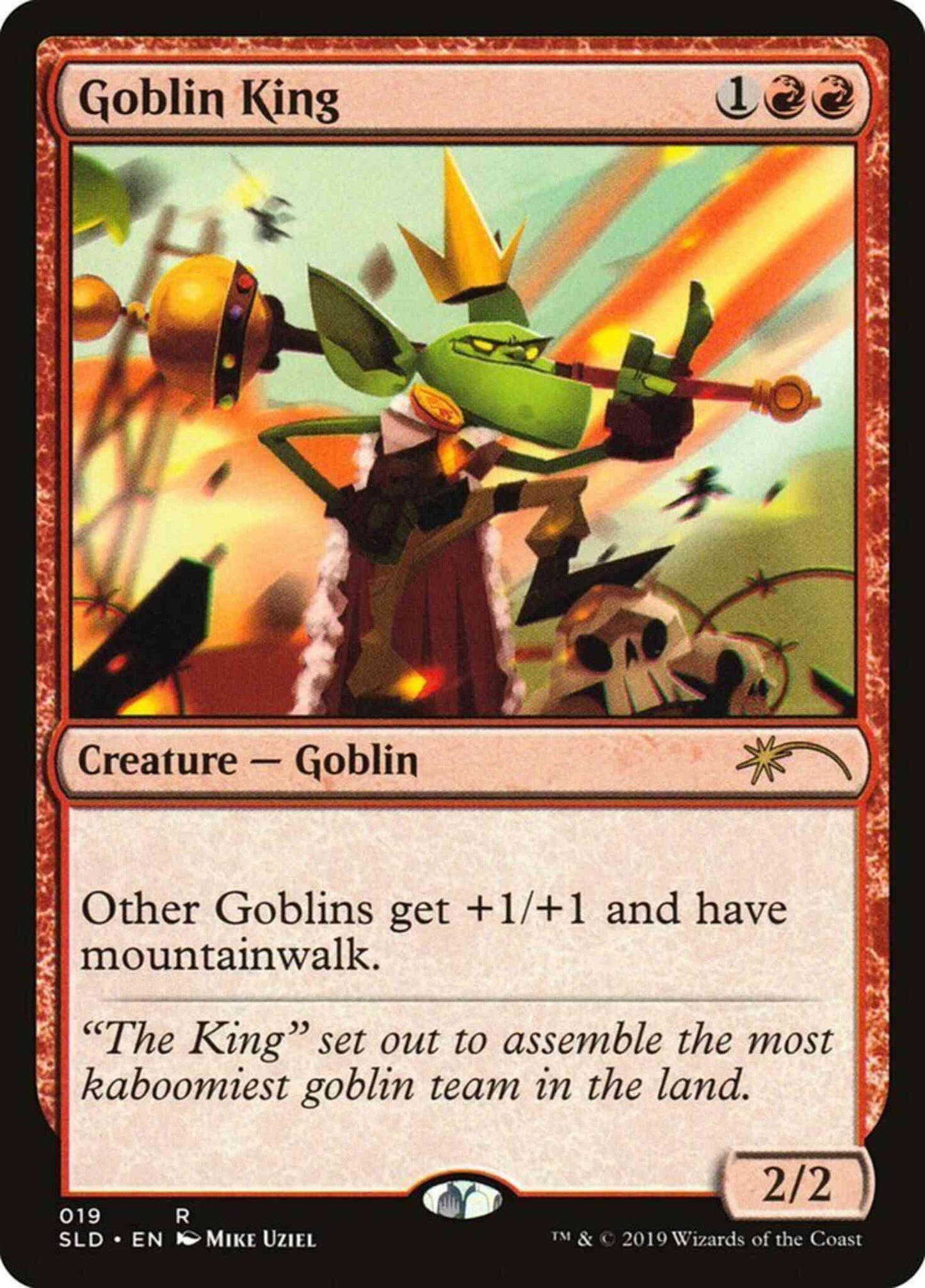 Goblin King [0019] [<explosion sounds>] [Secret Lair Drop] [Non-Foil]