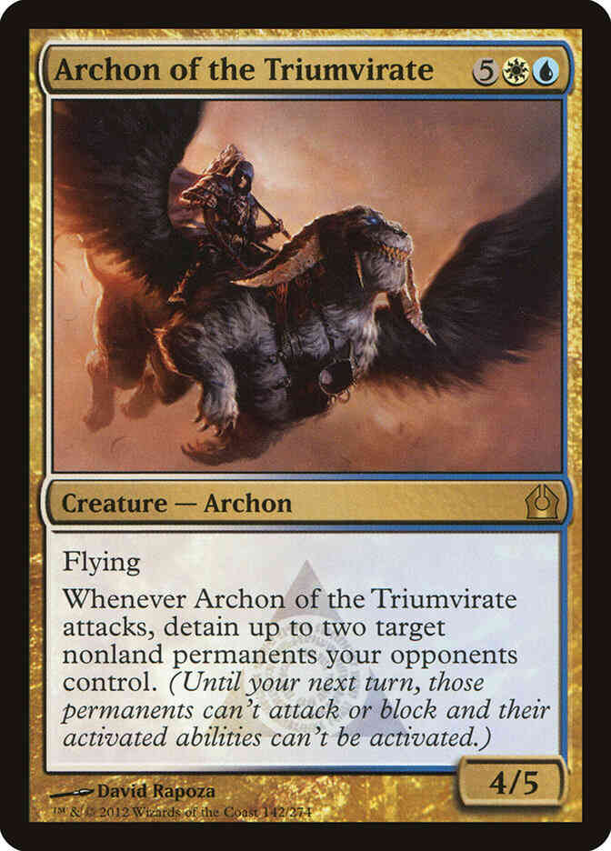 Archon of the Triumvirate [142] [Return To Ravnica] [Non-Foil]
