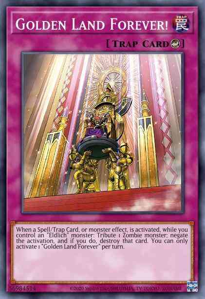 Golden Land Forever! - SESL-EN035 - Super Rare - 1st Edition