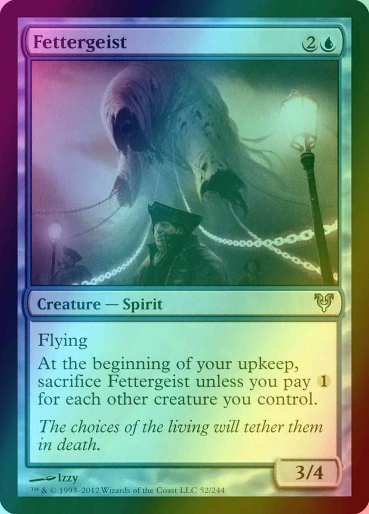 Fettergeist [52] [Avacyn Restored] [Foil]