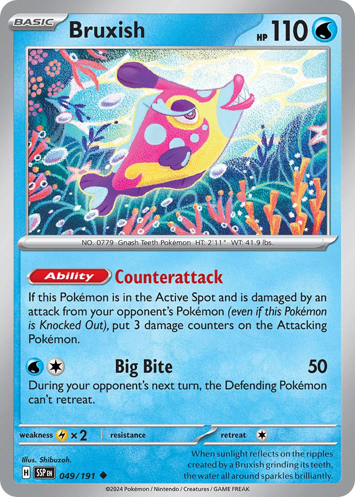 Bruxish - 049/191 - Uncommon [sv08-049] [Non-Holo]