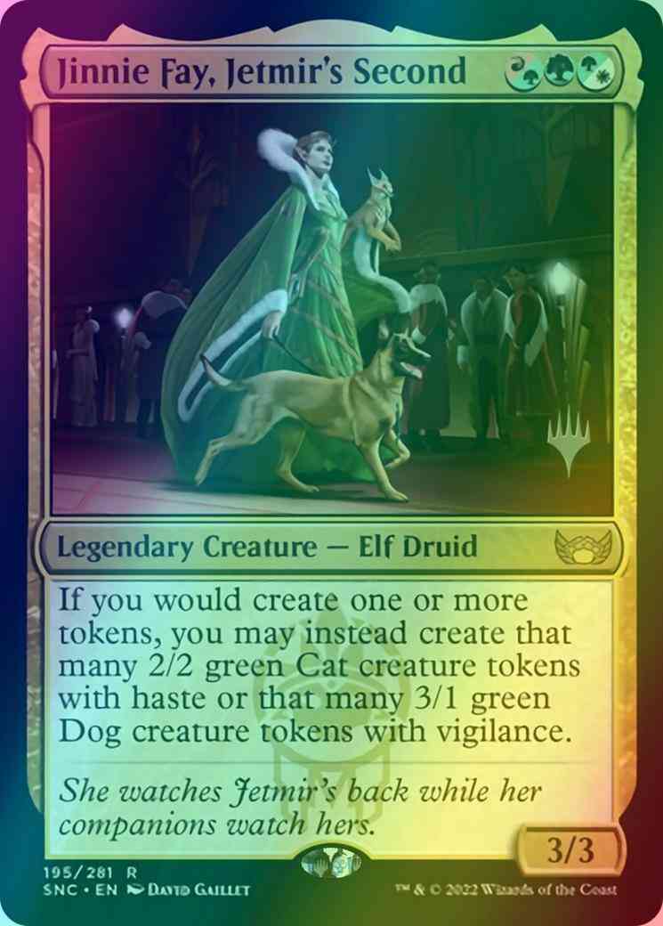 Jinnie Fay, Jetmir's Second [Promo Pack] [195p] [Streets of New Capenna: Promos] [Foil]