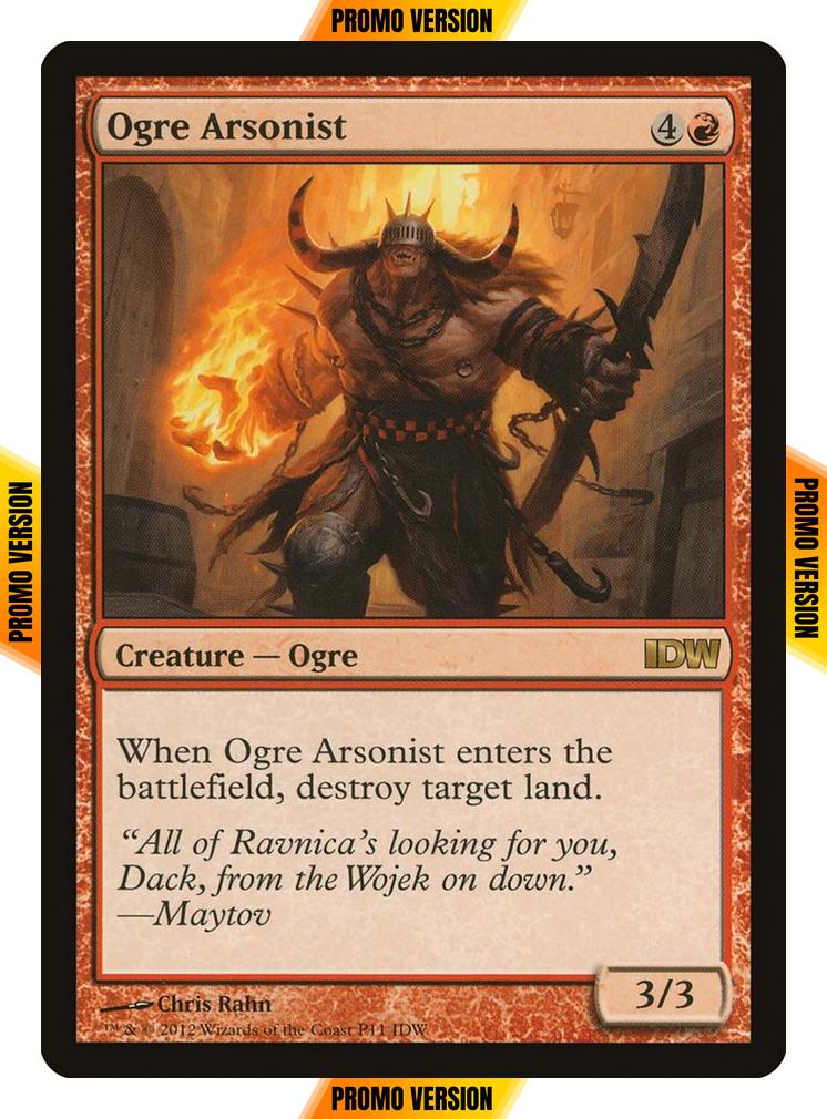 Ogre Arsonist [11] [IDW Comics Inserts] [Non-Foil]