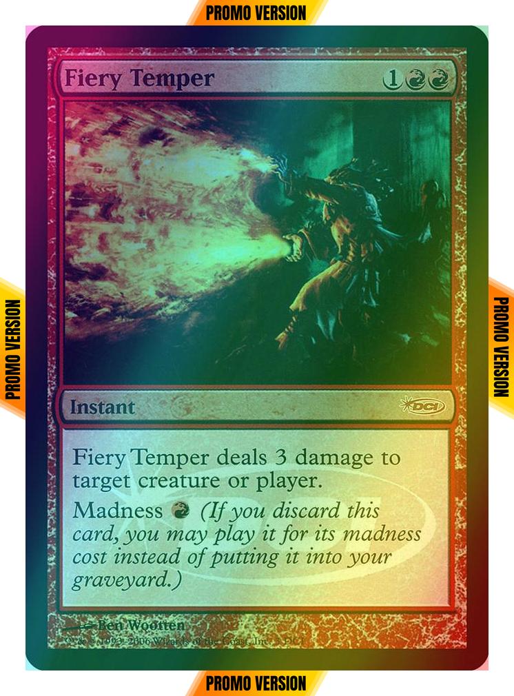 Fiery Temper [3] [DCI Promos] [Foil]