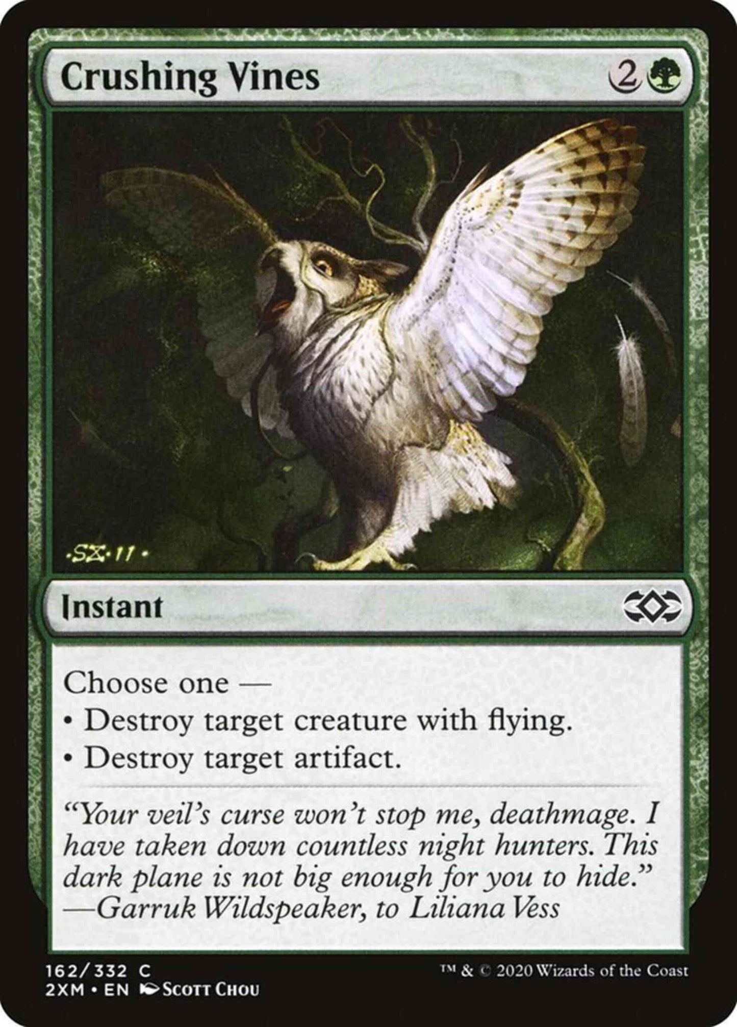 Crushing Vines [162] [Double Masters] [Non-Foil]