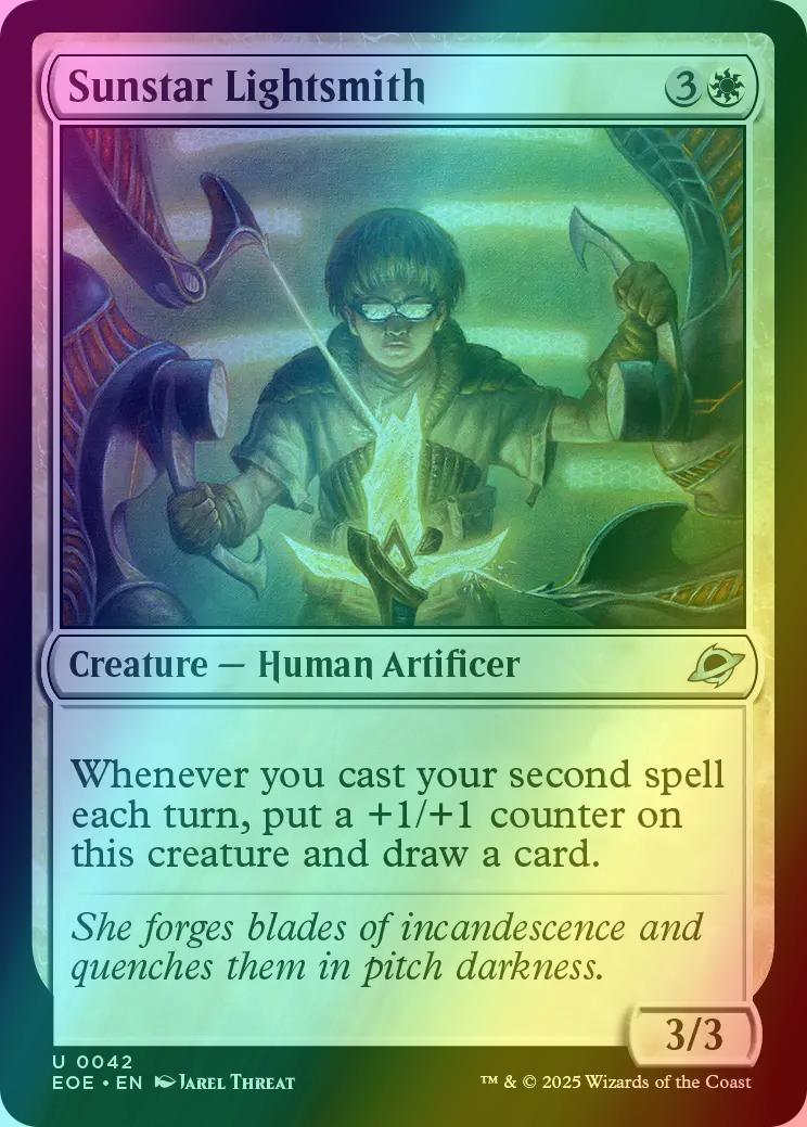 Sunstar Lightsmith [42] [Edge of Eternities] [Foil]