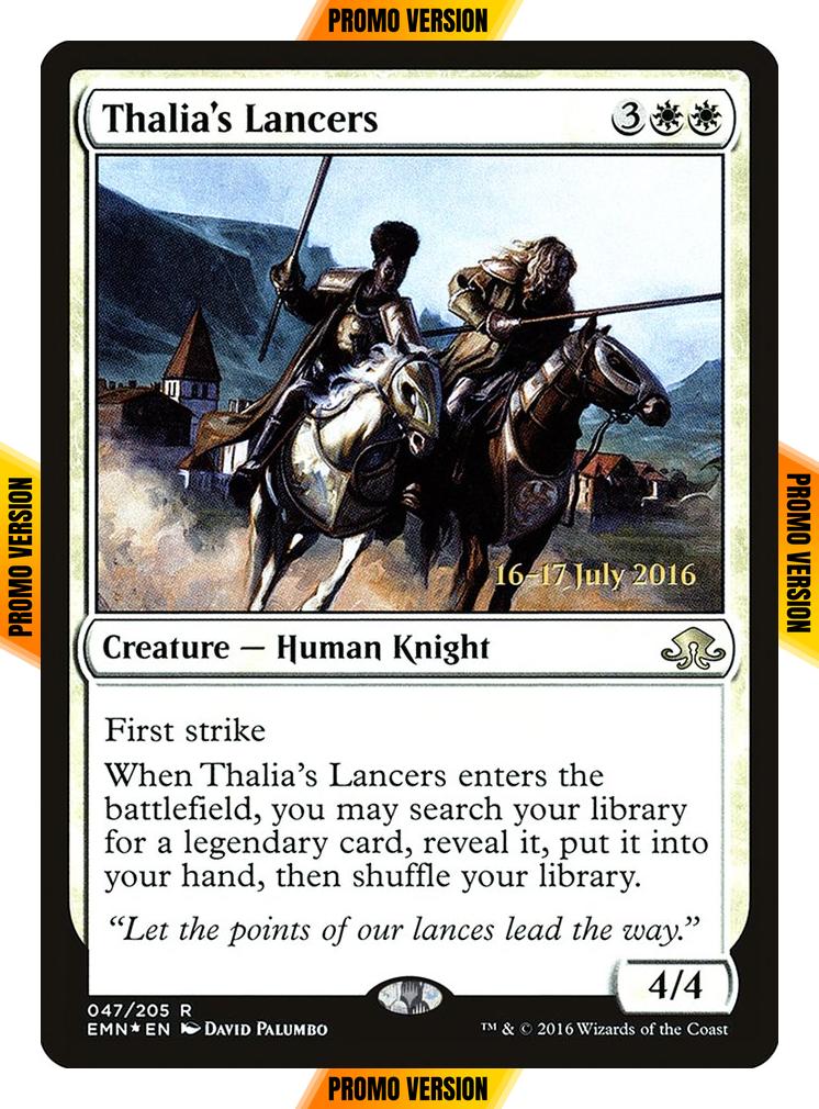Thalia's Lancers [47s] [Eldritch Moon Promos] [Foil]