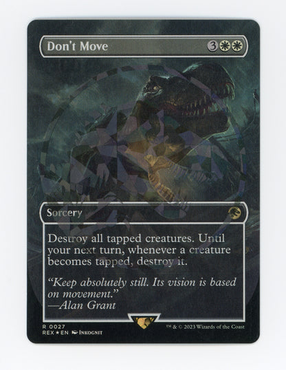 Don't Move — Borderless|Emblem|Foil — ID 17898