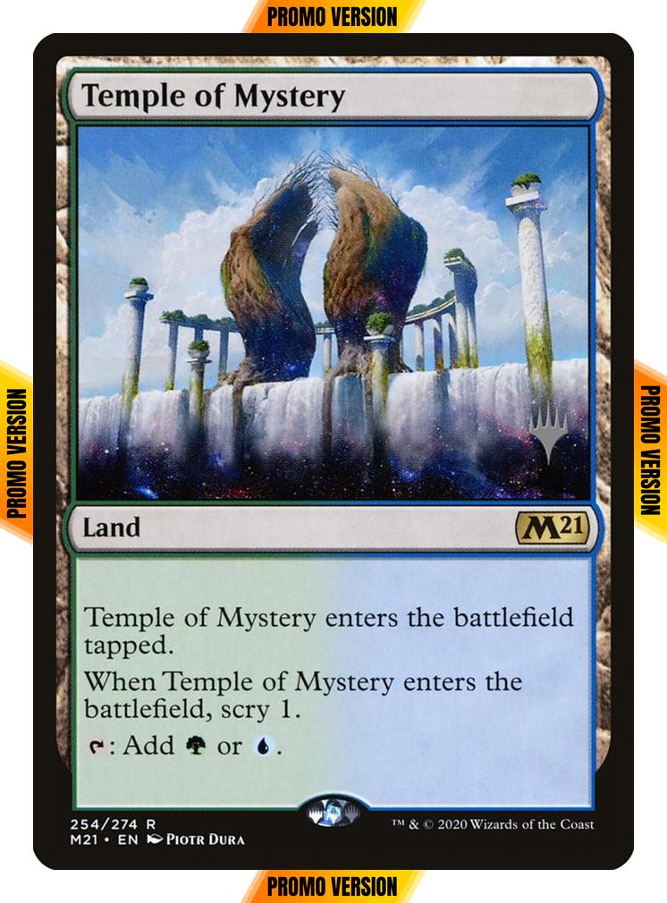Temple of Mystery [Promo Pack] [254p] [Core Set 2021 Promos] [Foil]