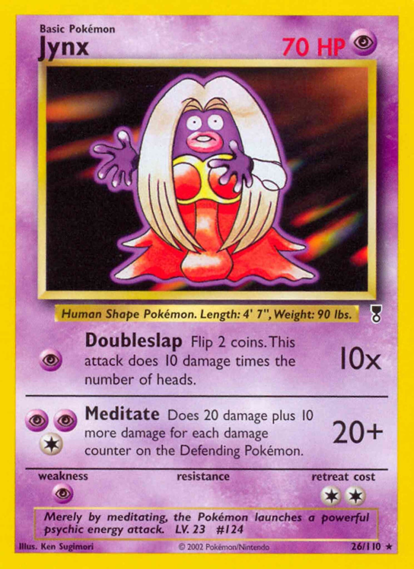 Jynx - 26/110 - Rare [base6-26] [Non-Holo]