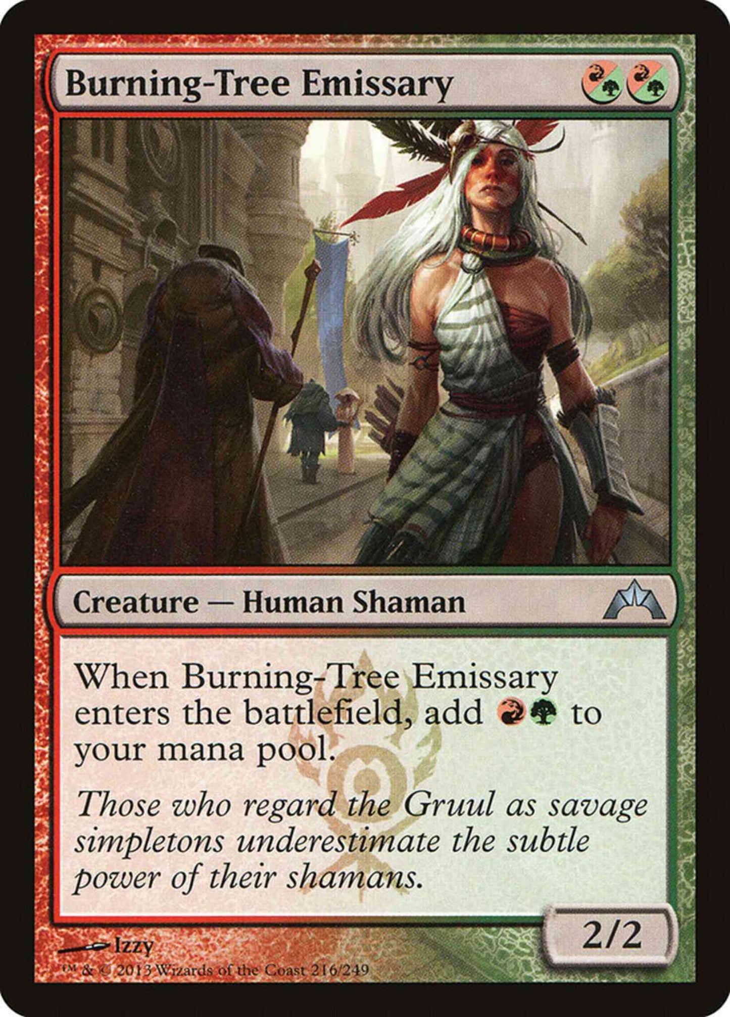 Burning-Tree Emissary [216] [Gatecrash] [Non-Foil]