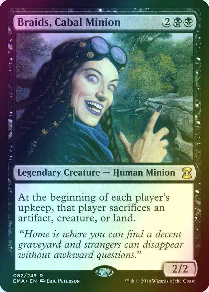 Braids, Cabal Minion [82] [Eternal Masters] [Foil]