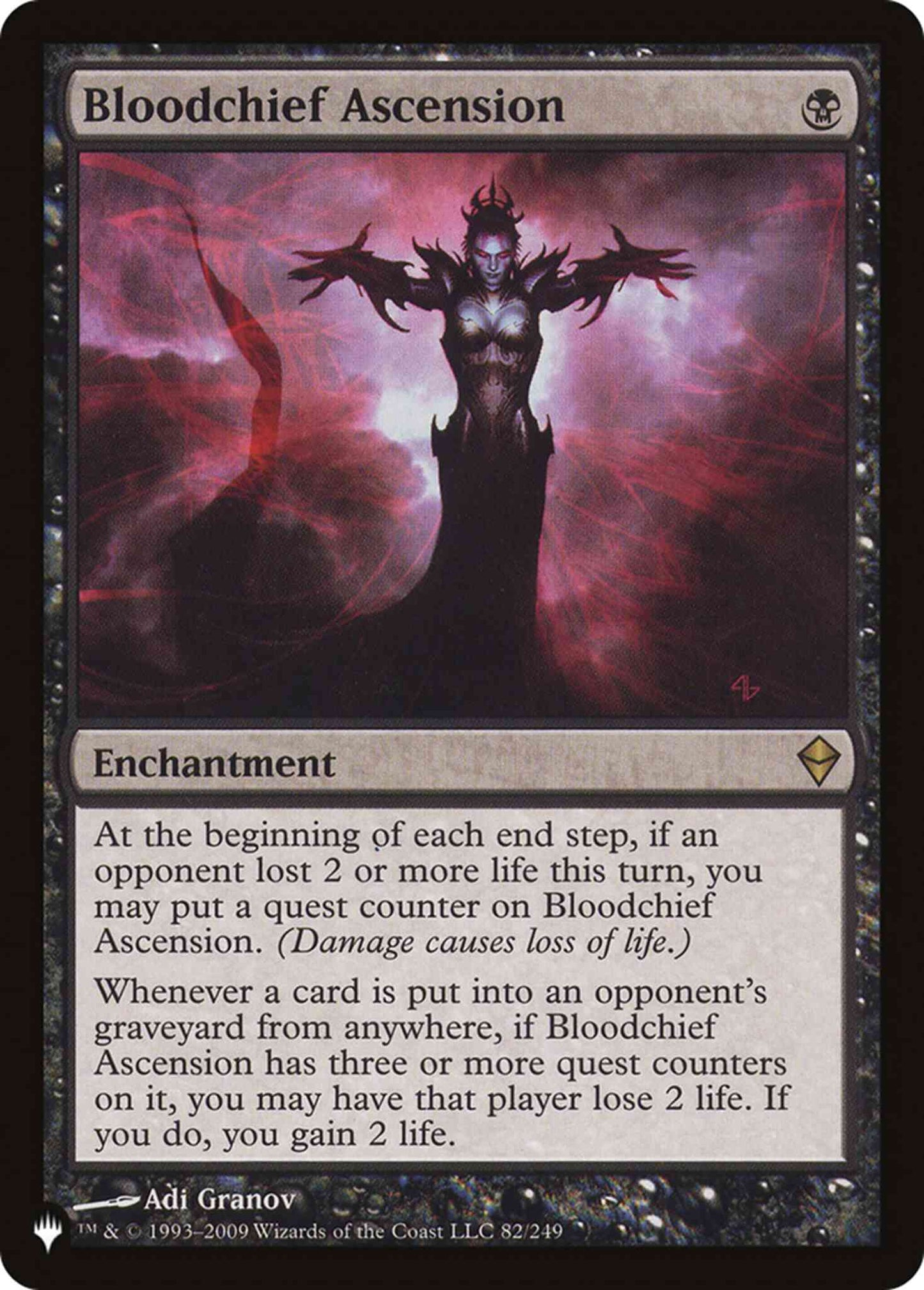 Bloodchief Ascension [ZEN-82] [The List] [Non-Foil]